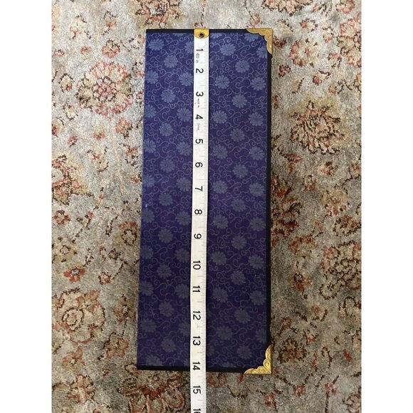 4 Panel Byobu Japanese Folding Mini Screen Village River Bridge Scene 21” X 14” - Picture 13 of 14